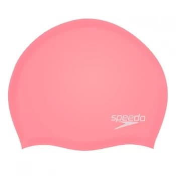 Speedo Silicone Swimming Cap Adults - Neon Fire