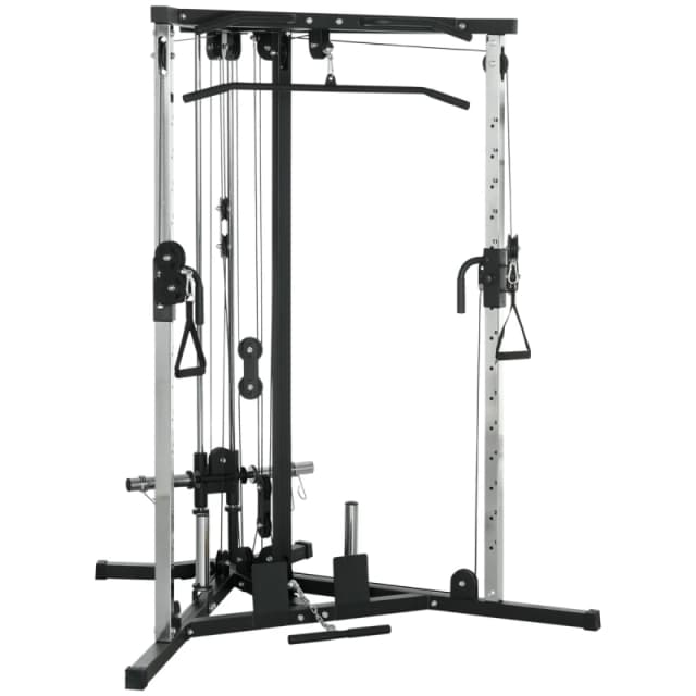 SPORTNOW SPORTNOW Home Gym Machine, 15-Position Adjustable Training Workout Station