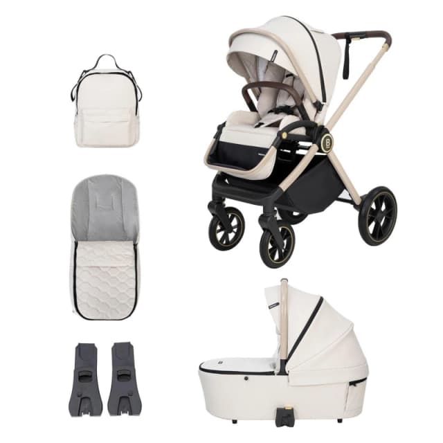 Babymore Kai Pram Pushchair - Sandstone Sandstone unisex 60x84x103