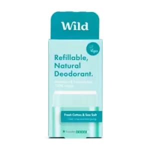 Wild Aqua Case and Fresh Cotton Deo Refill- Starter Pack 142g