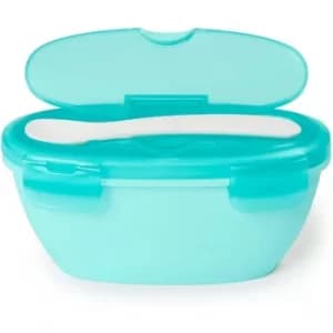 Skip Hop Easy Serve Travel Bowl & Spoon (Teal)