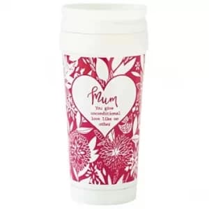 Arora 7564 Said with Sentiment Travel Mug-Mum, Stainless Steel