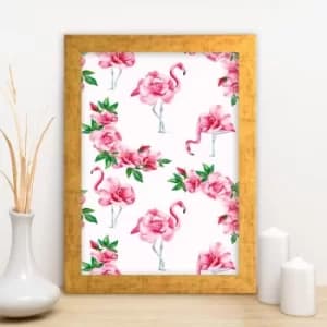 AC639780316 Multicolor Decorative Framed MDF Painting