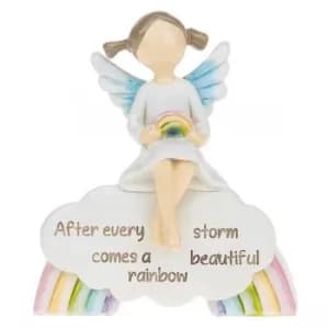 Rainbow Angels Storm Rainbow Ornament