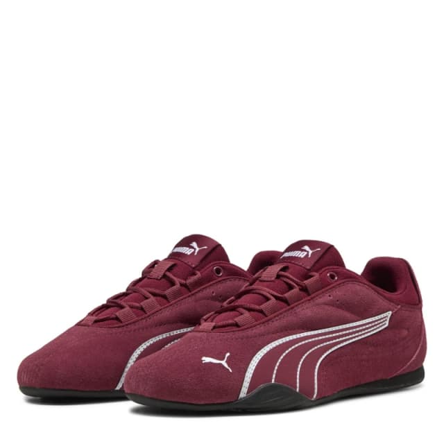 Puma Womens Catch Low-Top Trainers Burgundy Su female 6 (39)
