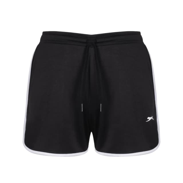 Slazenger Stripe Shorts Womens - Black 8