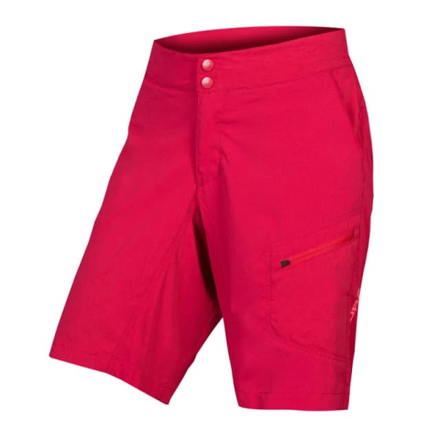 Endura Hummvee Lite Shorts (With Liner) Ladies Berry female 8 (XS)
