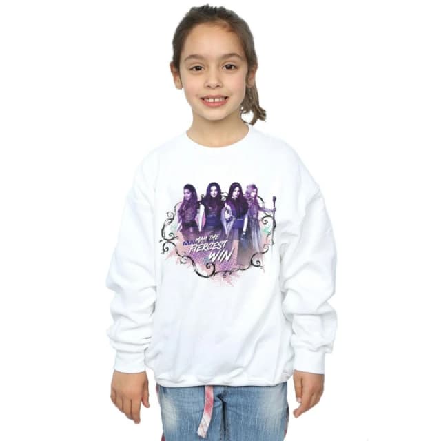 Disney The Descendants The Fiercest Win Sweatshirt White female