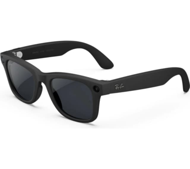 RAY-BAN Meta Wayfarer (Gen 2) Glasses - Matte Black with Clear to Grey Transitions Lenses, Large 8056262721384