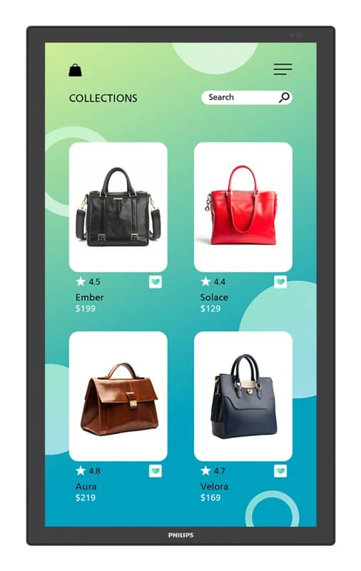 Philips 3000 series 32BDL3751T/00 Signage Display Interactive flat pan