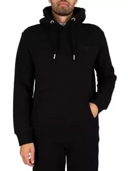 Vintage Logo Embroidered Pullover Hoodie