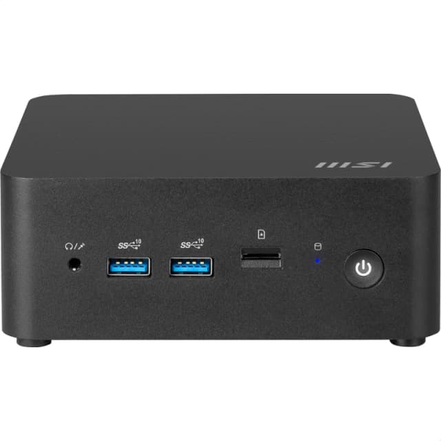 MSI Cubi NUC 13MQG Mini Desktop PC - Intel Core i5, 512GB SSD, Black 4711377270410
