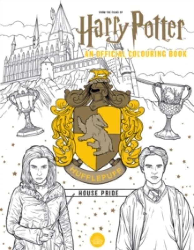 Harry Potter: Hufflepuff House Pride : The Official Colouring Book Paperback / softback