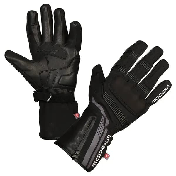 Modeka Makari Primaloft Gloves Black Size 11