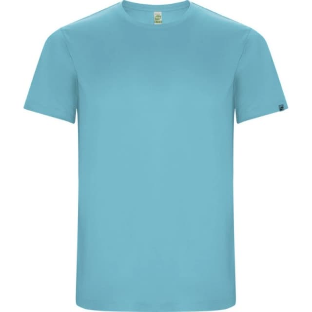 ROLY ROLY Men Imola Short-Sleeved Sports T-Shirt in Turquoise Size: Small Turquoise S Male 5063470939831