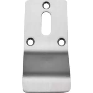 Lock Profile Cylinder Pull Satin Stainless Steel 92x45mm in Silver