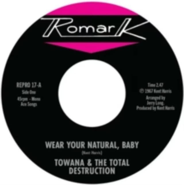 Wear Your Natural, Baby/If I Can't Stop You (I Can Slow You Down) Vinyl