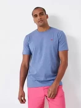 Crew Clothing Classic T-Shirt - Blue Size L, Men