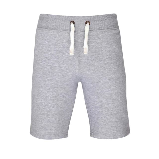 AWDis AWDis Men Campus Heather Shorts in Grey Size: Small Grey S Male 5063527354457