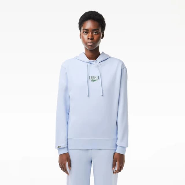 Lacoste Womens Logo Hoodie Phoenix Blue female 6 (34)