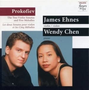 Prokofiev The Two Violin Sonatas and Five Melodies by Sergei Prokofiev CD Album