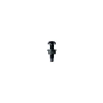 Number Plate Screws & Nuts - Black - No. 6 x 1in. - Pack Of 100 - 31532 - Connect
