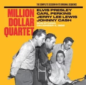 Million Dollar Quartet by Elvis Presley/Johnny Cash/Carl Perkins/Jerry Lee Lewis CD Album
