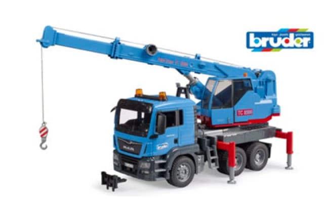 Bruder Bruder 1:16 MAN TGS Crane truck Detailed Vehicle Multi unisex 01:16