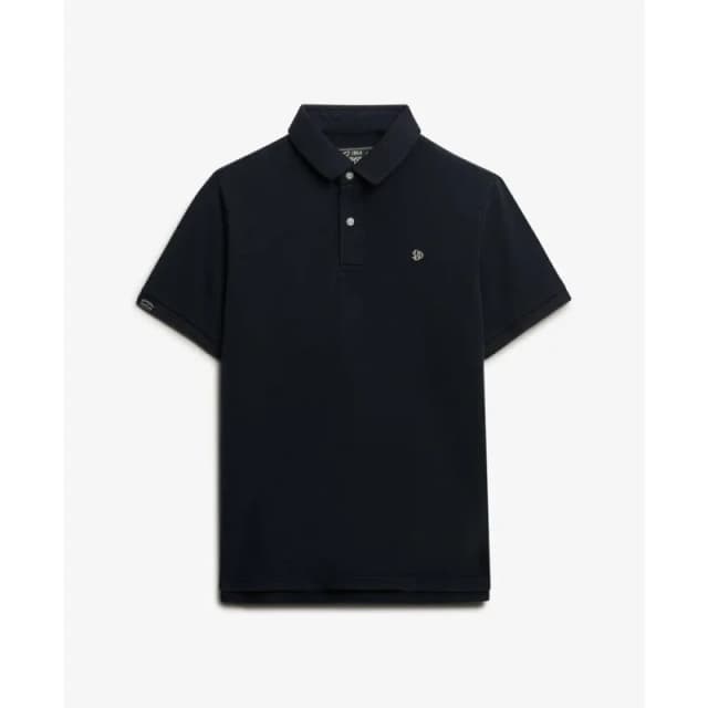 Superdry Polo Superdry Vintage Destroy Bleu Male L