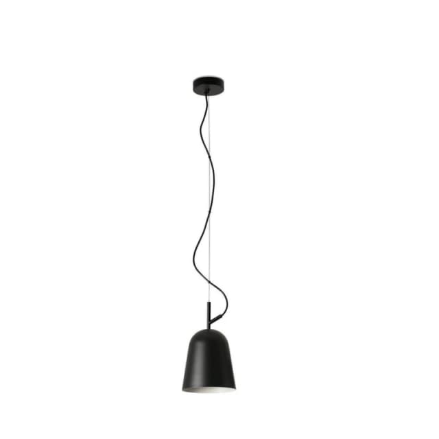 Studio 16cm Dome Pendant Ceiling Light Matt Black