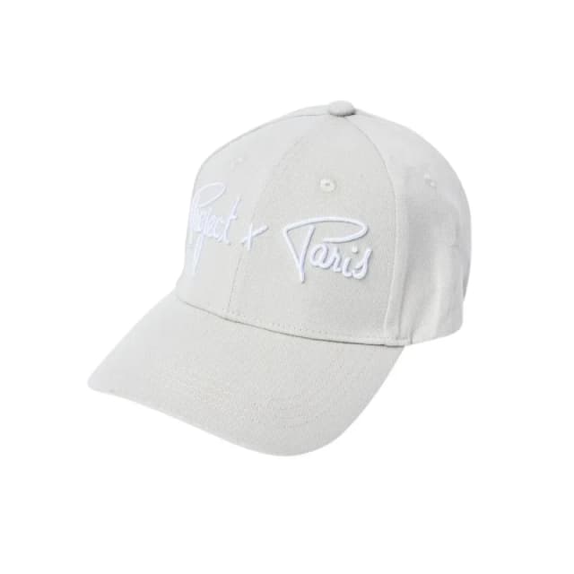 Project X Paris Adjustable cap with signature trim Project X Paris Gris Unisex TU
