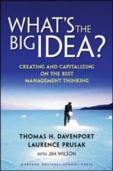 Whats the Big Idea by Thomas H. Davenport Hardback