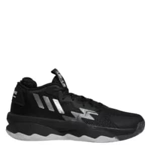 Adidas Performance Dame 8, Cblack/Silvmt/Gresix, size: 12, Male, Basketball Performance Low, GY6461
