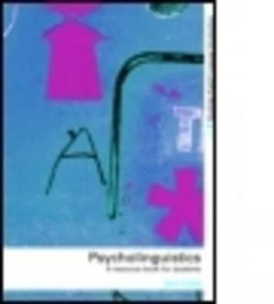 Psycholinguistics by John Field Paperback