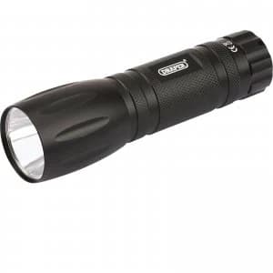 Draper CREE 1 LED Torch Black