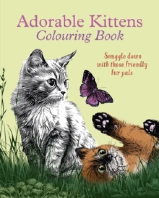Adorable Kittens Colouring Book : Snuggle down with these friendly fur pals Paperback / softback