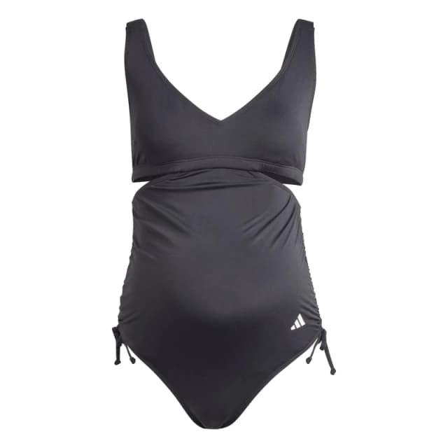 adidas Maternity Swmsw One Piece Swimsuit Womens Black female 8 (XS)