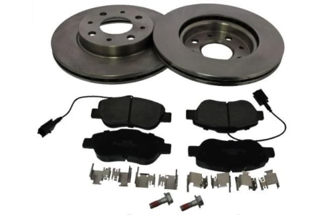 MAPCO 47019 Brake disc and pads set Front Axle, Brake Disc Type: internally vented Brake Set,disc brakes (3405)