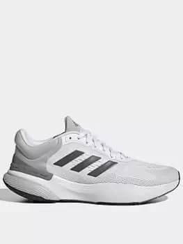 adidas Response Super 3.0 Shoes, White/Grey, Size 11.5, Men