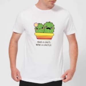 Was A Cacti, Now A Cactus T-Shirt - White - 5XL