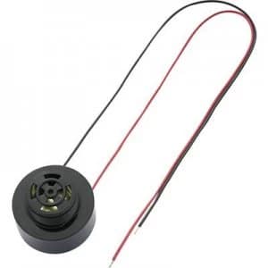 Piezo buzzer Noise emission 100 dB Voltage 12 V Continuous ac