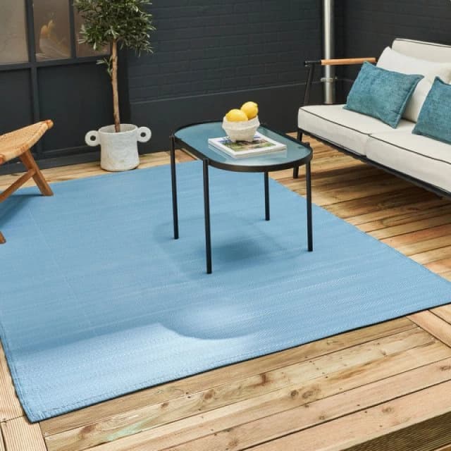 The Rugs Urban Indoor/Outdoor Rug Blue 1000 180X270Cm, Blue 5056584543100