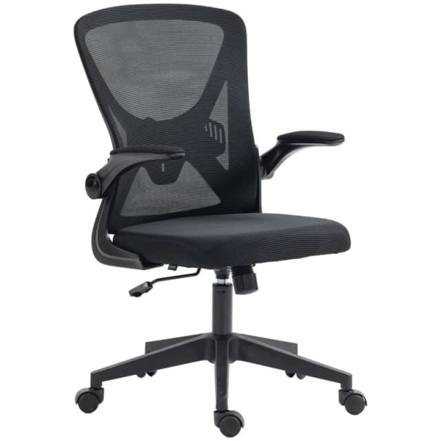 Vinsetto Mesh Office Chair Computer Chair with Swivel Wheels for Home Office TJ Hughes 5056725368517