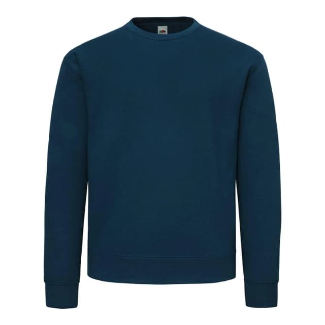 Fruit Of The Loom Fruit of the Loom Men Supercotton Sweatshirt in Royal Size: Small Royal S Male 5063693971977