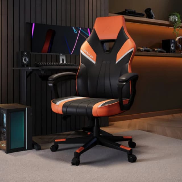 X Rocker Tempest Ergonomic PC Office Gaming Chair - Orange 2025241