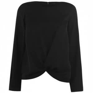 Vero Moda Stanly Knot Top - Black