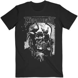 Megadeth - Hi-Con Vic Unisex Large T-Shirt - Black