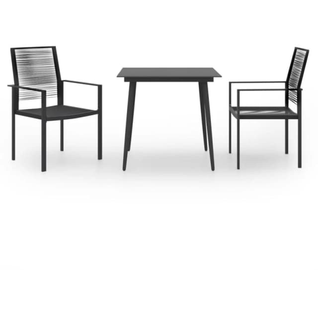 VIDAXL 3 Piece Garden Dining Set Vidaxl 8720286241776