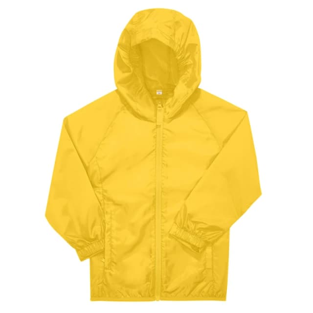 B&C Reset Windbreaker in Yellow Size: 12-13 Years Yellow Unisex 12-13 Years