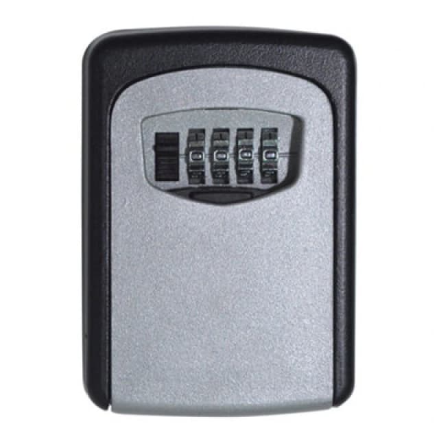 Loops Wall Mounted Weatherproof Key Safe - 4 Digit Combination Lock - Weather Shield Multi